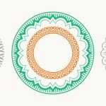 Decorative Round Frames Vector Pack