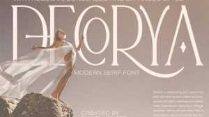 Decorya Font › Fontesk