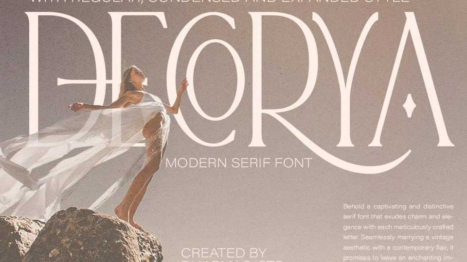 Decorya Font › Fontesk