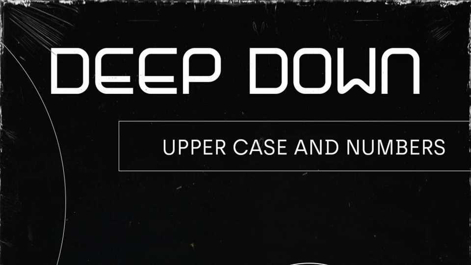 Deep Down Font › Fontesk
