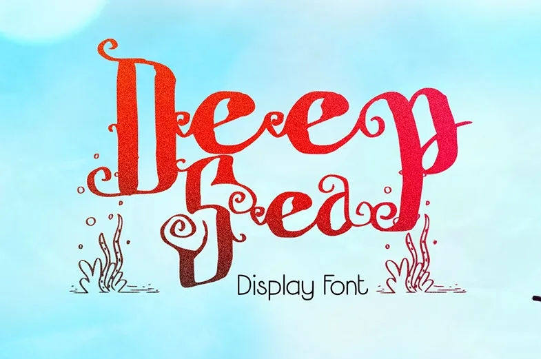 Deep Sea Typeface