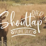 DeerUp Shouttap Font