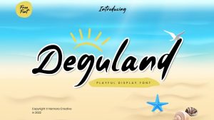 Deguland Font › Fontesk