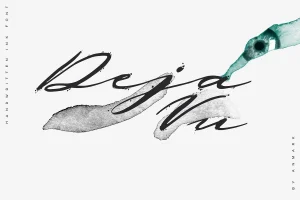 Deja Vu Handwritten Ink Font
