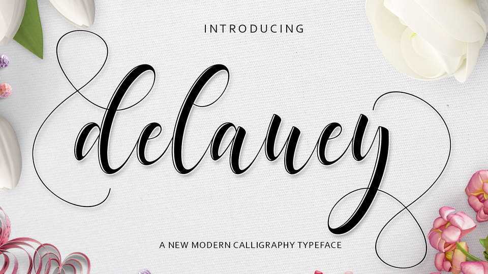 Delaney Script Font › Fontesk