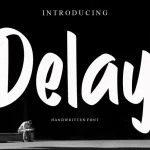 Delay Font