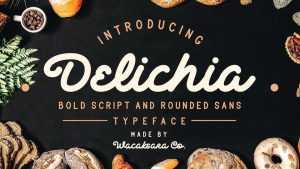 Delichia Script Font › Fontesk