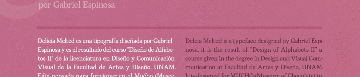 Delicia Melted Font