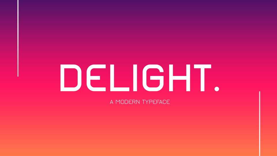 Delight Font › Fontesk