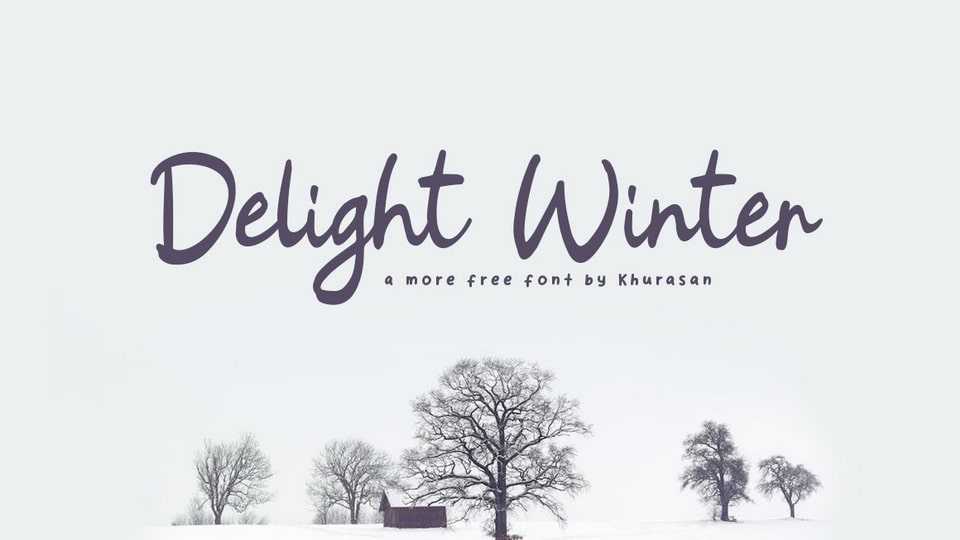 Delight Winter Font › Fontesk