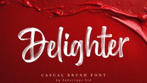 Delighter Font › Fontesk