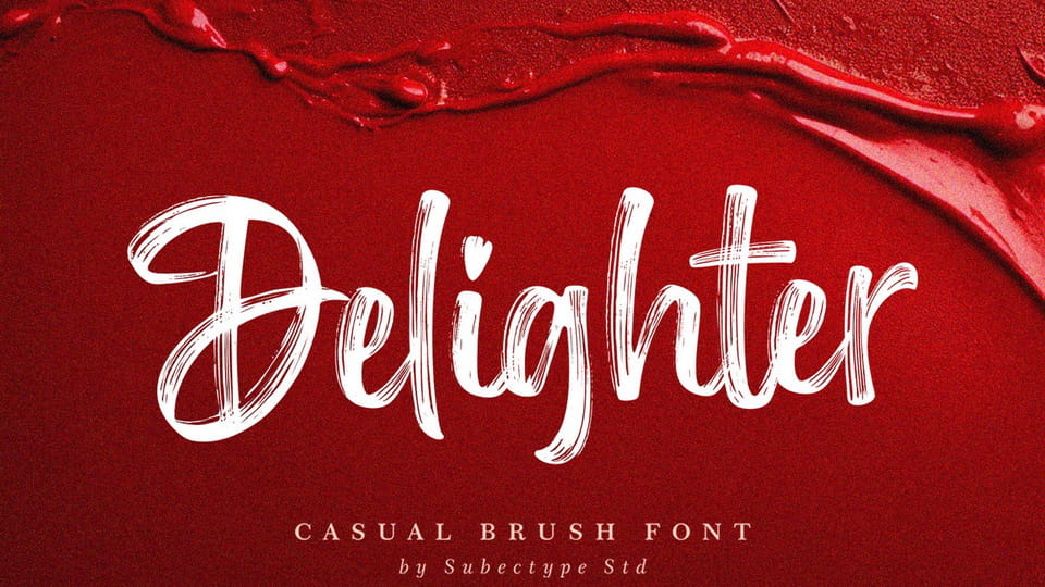 Delighter Font › Fontesk
