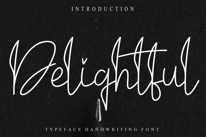 Delightful Handwritten Font