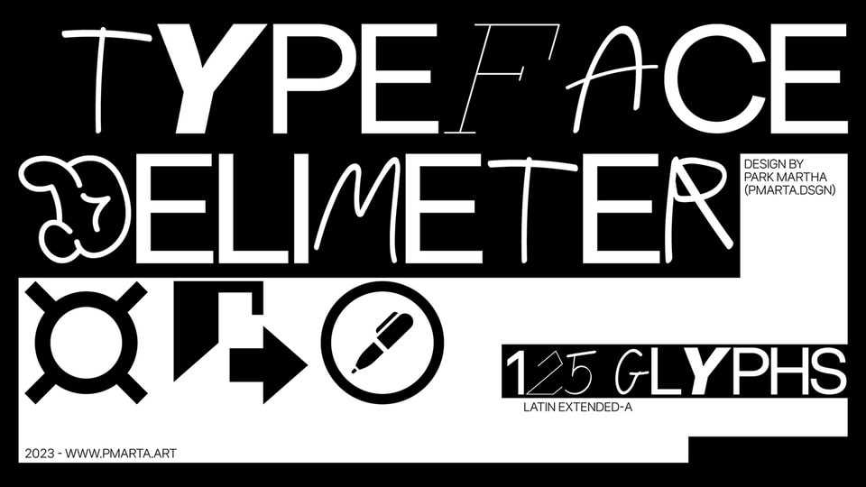 Delimeter Font › Fontesk