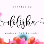 Delisha - Lovely Script Font