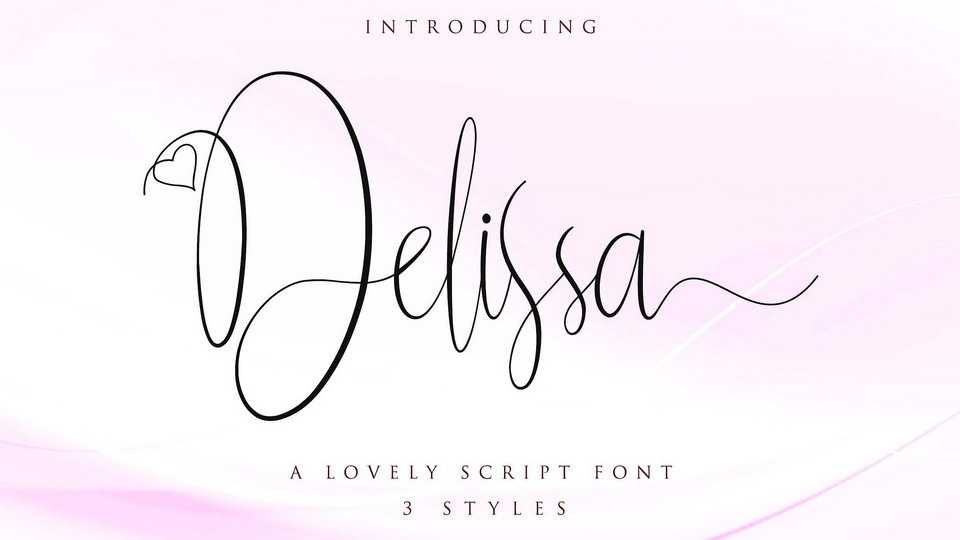 Delissa Script Font › Fontesk