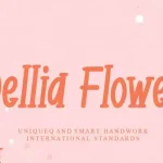 Dellia Flower Display Font - Fonte Grátis Dellia Flower Display Font