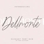 Dellmonte Sans Font