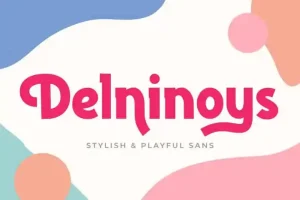 Delninoys - Stylish Playful Sans Font