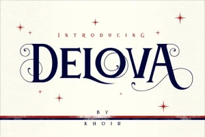 Delova Typeface