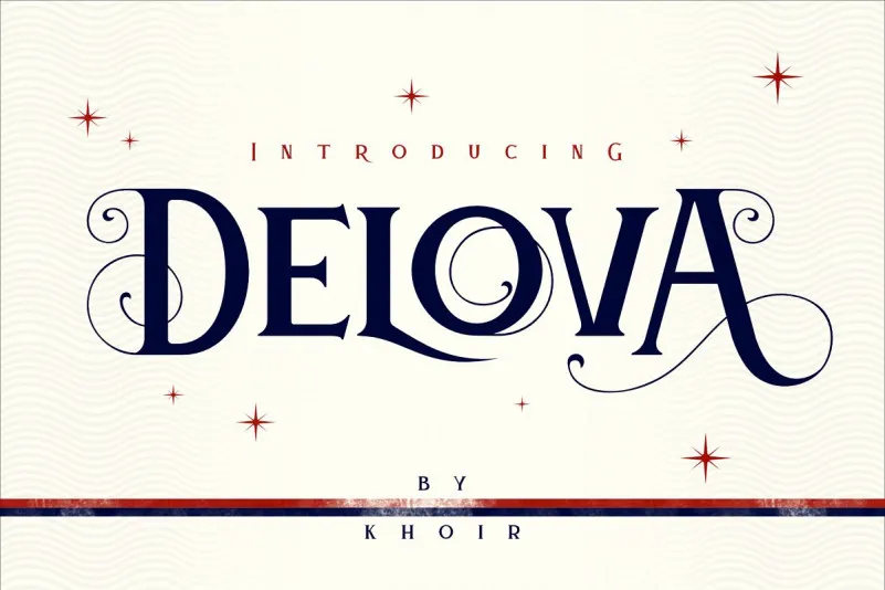 Delova Typeface