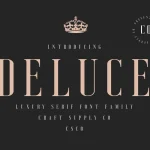 Deluce Serif Font - Fonte Grátis Deluce Serif Font