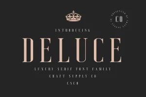 Deluce Serif Font