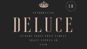 Deluce Typeface › Fontesk