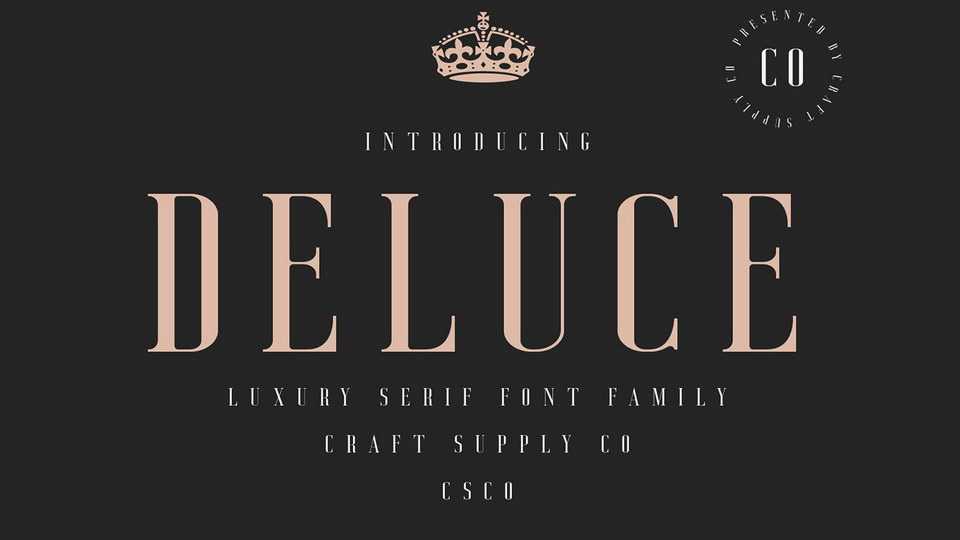 Deluce Typeface › Fontesk