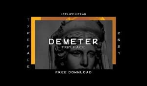 Demeter Display Font