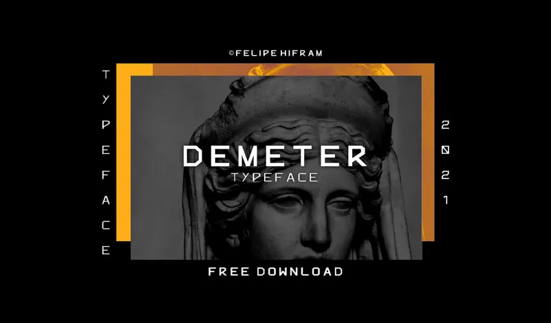 Demeter Display Font