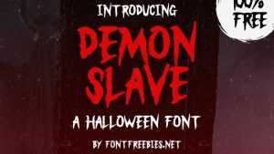 Demon Slave Font › Fontesk
