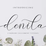Denila Font - Fonte Grátis Denila Font