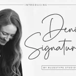 Denira Signature Font