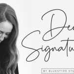 Denira Signature Font › Fontesk