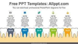 Dental Related PowerPoint Diagram