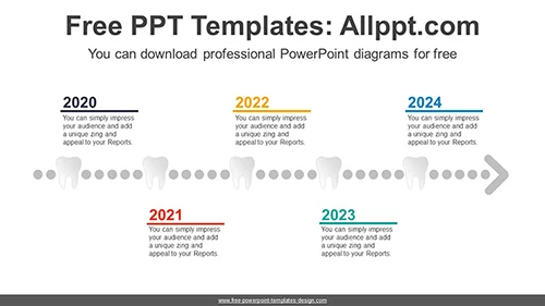 Dental Related PowerPoint Diagram Template