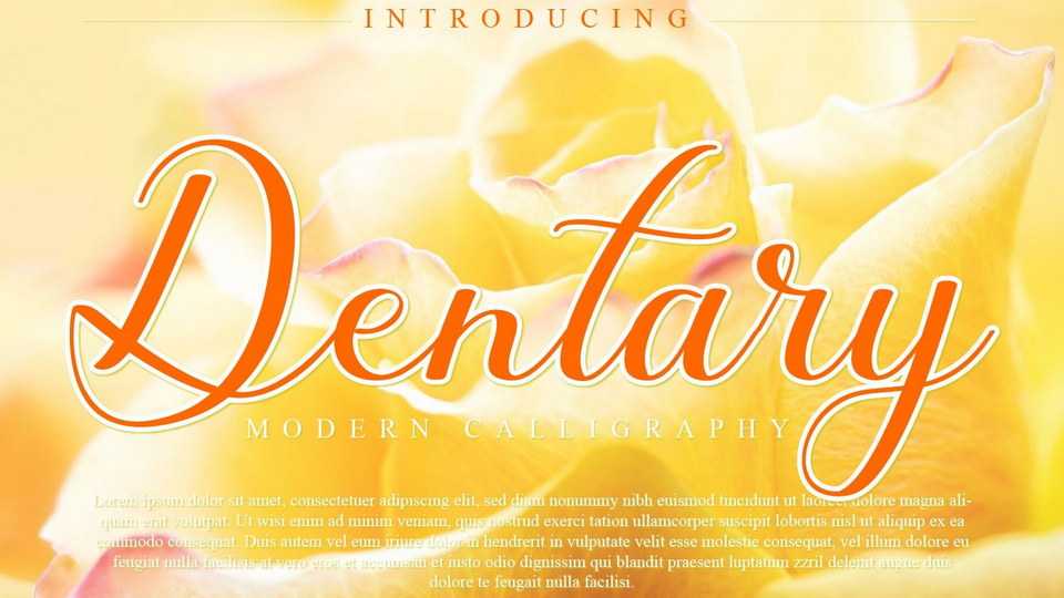 Dentary Script Font › Fontesk