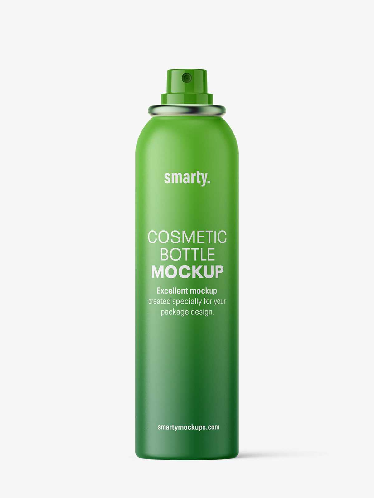 Deodorant spray bottle mockup / matt / 150 ml