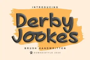 Derby Jookes Display Font