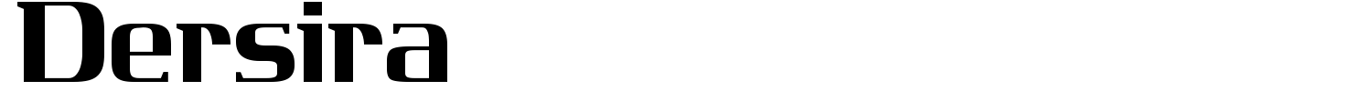 Dersira Font
