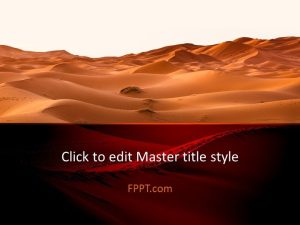 Desert PowerPoint Template