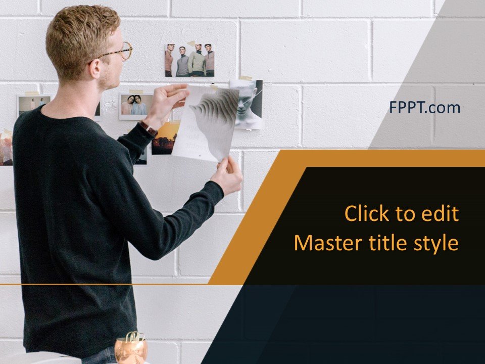 Designer Wall PowerPoint Template