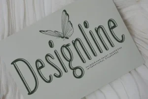 Designline Display Font