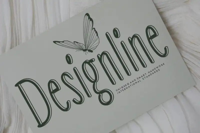 Designline Display Font