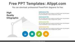 Desk Lamp Highlight PowerPoint Diagram