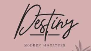 Destiny Font › Fontesk
