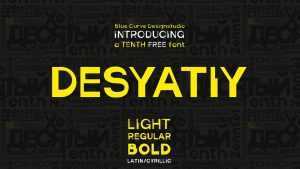 Desyatiy Font › Fontesk