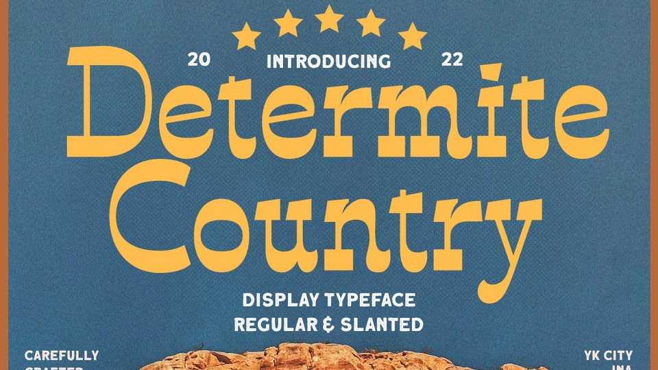 Determite Country Font › Fontesk