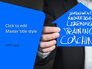 Development of Coaching Knowledge PowerPoint Template